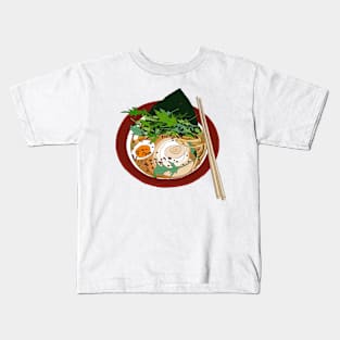 Shoyu Ramen Noodle Kids T-Shirt